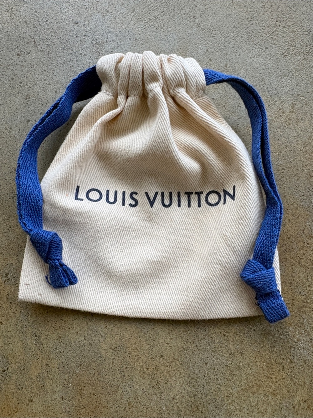 Louis Vuitton drawstring bag